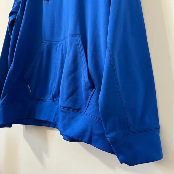 Nike Men's Therma-Fit Blue Graphic Pullover Hooded Sweatshirt Size XL - Picture 3 of 10